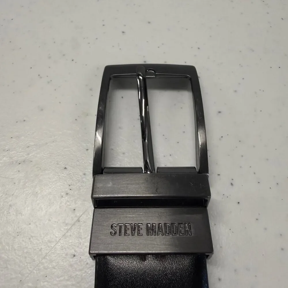 Steve-madden Men's Black Belt